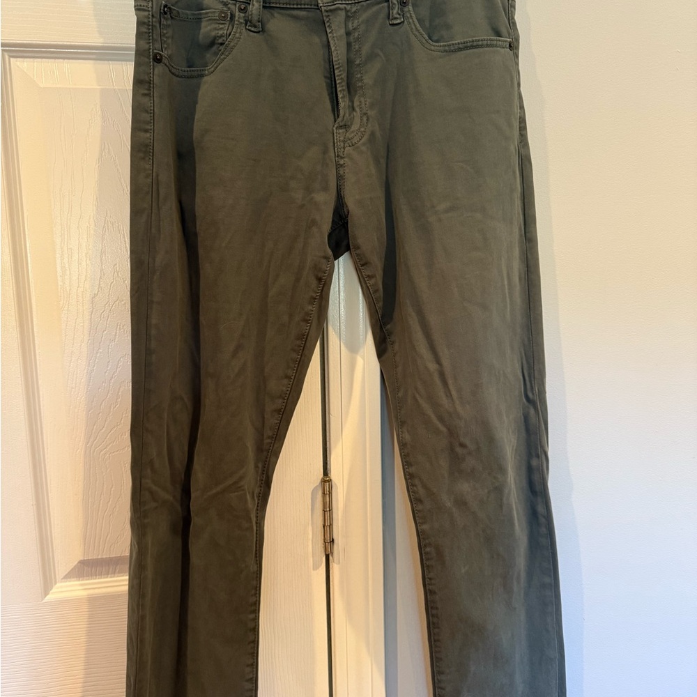 Lucky Brand Men's Green Slim Jeans